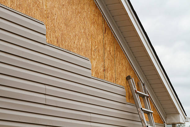 Professional Siding Installation technician working in Jones Mills, PA